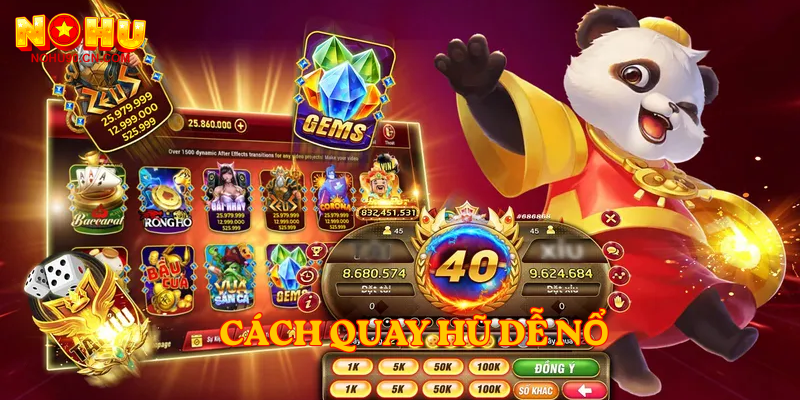 Cách quay hũ dễ nổ